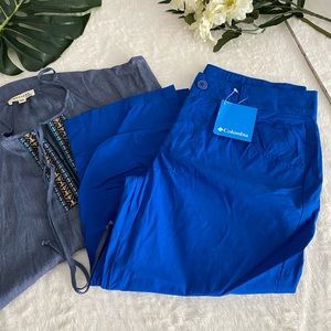 Columbia Capri pants (NWT)
